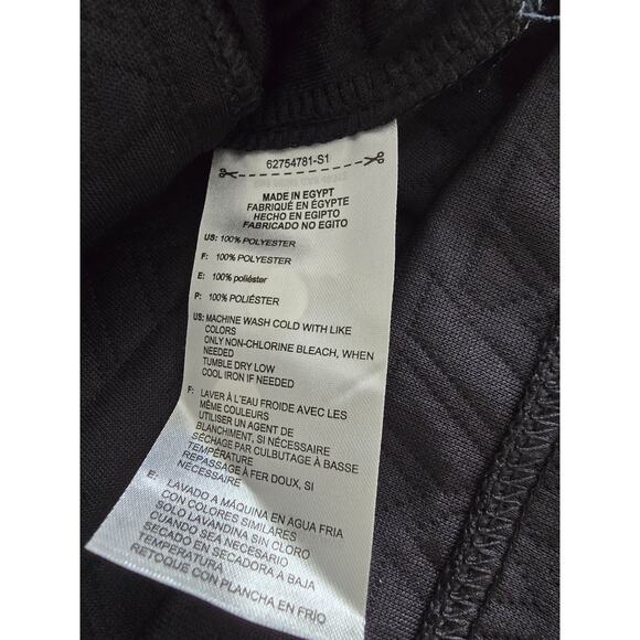Adidas Men’s Black Quilted Full Zip Jacket Lightweight Casual Training Size XL - Picture 5 of 6